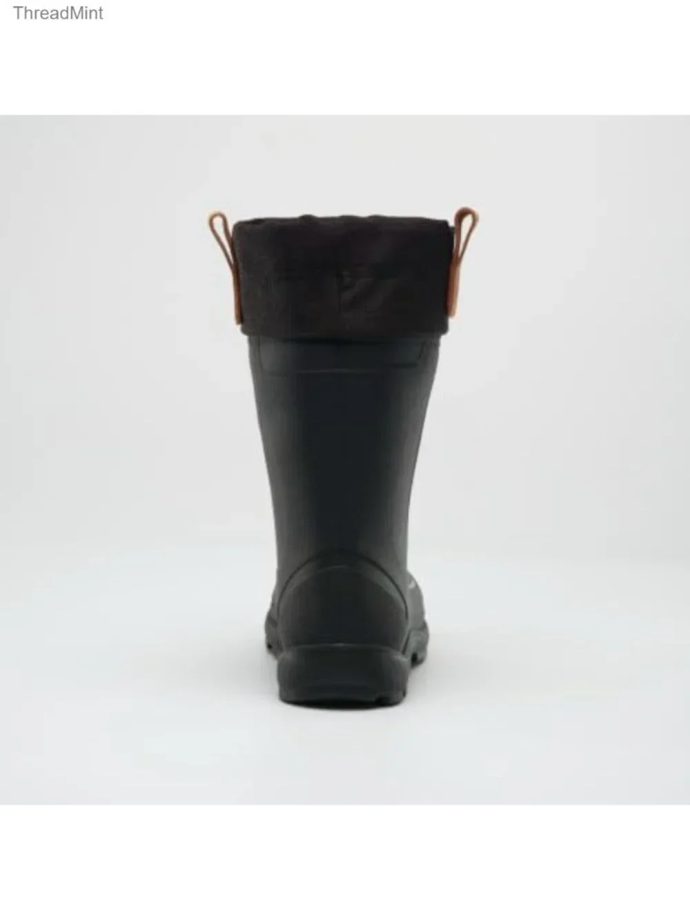 Kids Waterproof Snow Boots - Synthetic Rubber, Mid-Calf, Bungee Closure